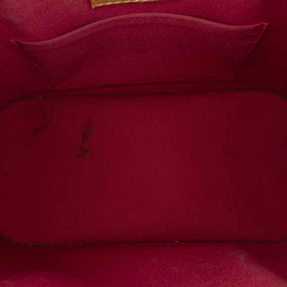 Pre-Loved Louis Vuitton Monogram Vernis Alma BB - Picture 7 of 12